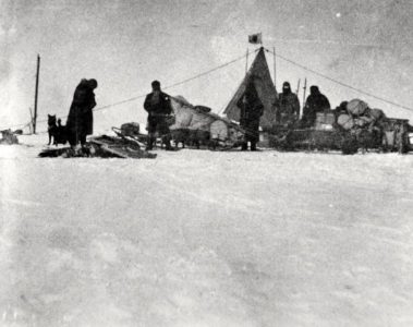 Nobu Shirase on the Japanese Antarctic expedition